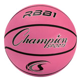SIZE 7 RUBBER BASKETBALL ORANGE