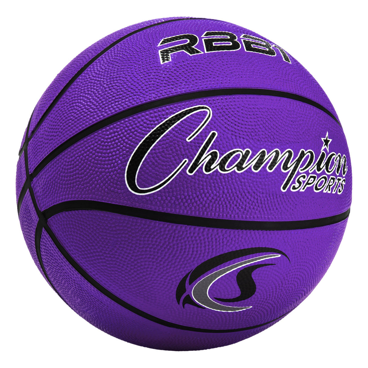 SIZE 7 RUBBER BASKETBALL ORANGE