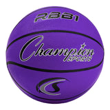 SIZE 7 RUBBER BASKETBALL ORANGE