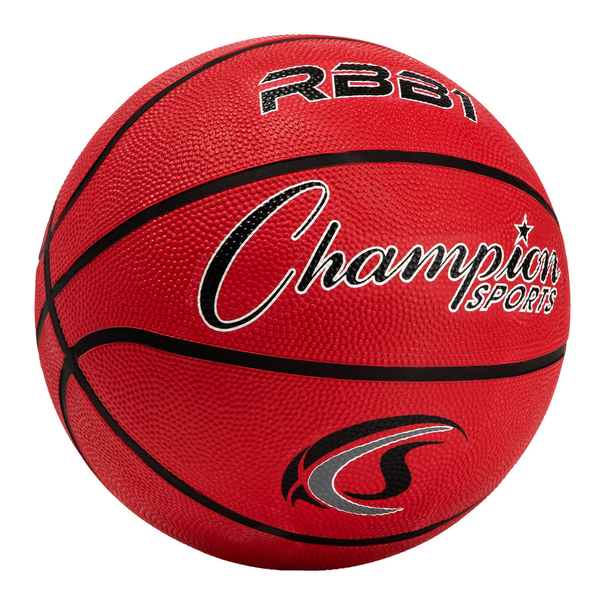 SIZE 7 RUBBER BASKETBALL ORANGE