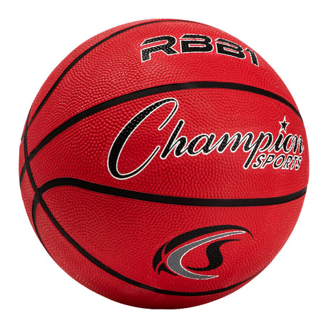 SIZE 7 RUBBER BASKETBALL ORANGE