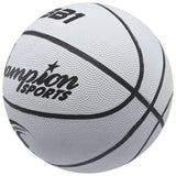 SIZE 7 RUBBER BASKETBALL ORANGE