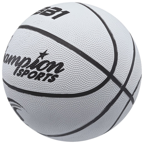 SIZE 7 RUBBER BASKETBALL ORANGE