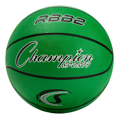SIZE 5 RUBBER BASKETBALL RED