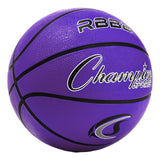 SIZE 5 RUBBER BASKETBALL RED