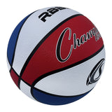 SIZE 5 RUBBER BASKETBALL RED