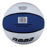 SIZE 5 RUBBER BASKETBALL RED