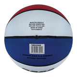 SIZE 5 RUBBER BASKETBALL RED