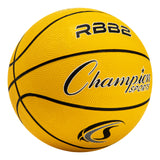 SIZE 5 RUBBER BASKETBALL RED