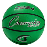 SIZE 6 RUBBER BASKETBALL Red