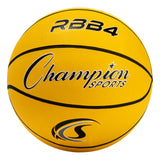 SIZE 6 RUBBER BASKETBALL Red