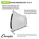 RHINO Flex RHINO FLEX BARRIER NET 12' X 9'