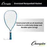 Champion Sports OVERSIZED RACQUETBALL RACKET