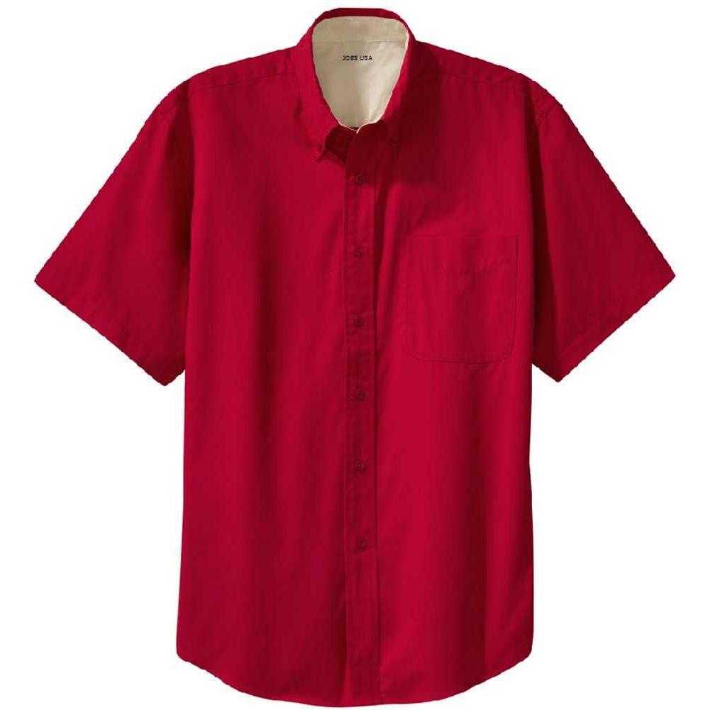 Joe's Men's Short Sleeve Button-Up Shirt Joe's USA Mens Apparel