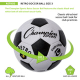 Champion Sports RETRO SOCCER BALL SIZE 3