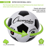 Champion Sports RETRO SOCCER BALL SIZE 3