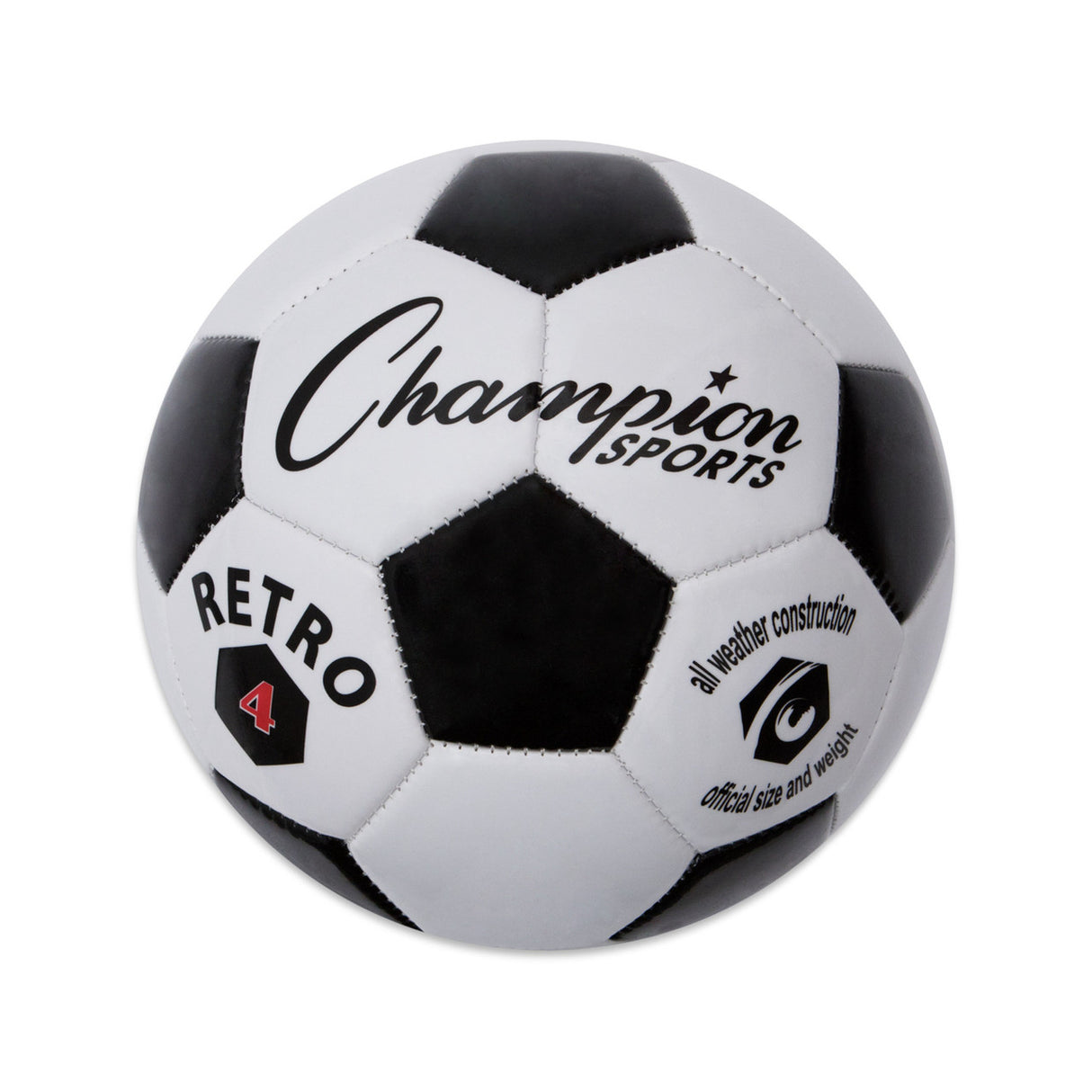 Champion Sports RETRO SOCCER BALL SIZE 3