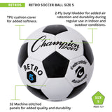 Champion Sports RETRO SOCCER BALL SIZE 3