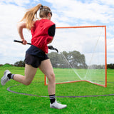 RHINO WOMEN'S LACROSSE CREASE BLACK