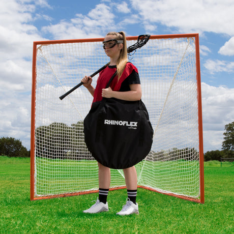 RHINO WOMEN'S LACROSSE CREASE BLACK