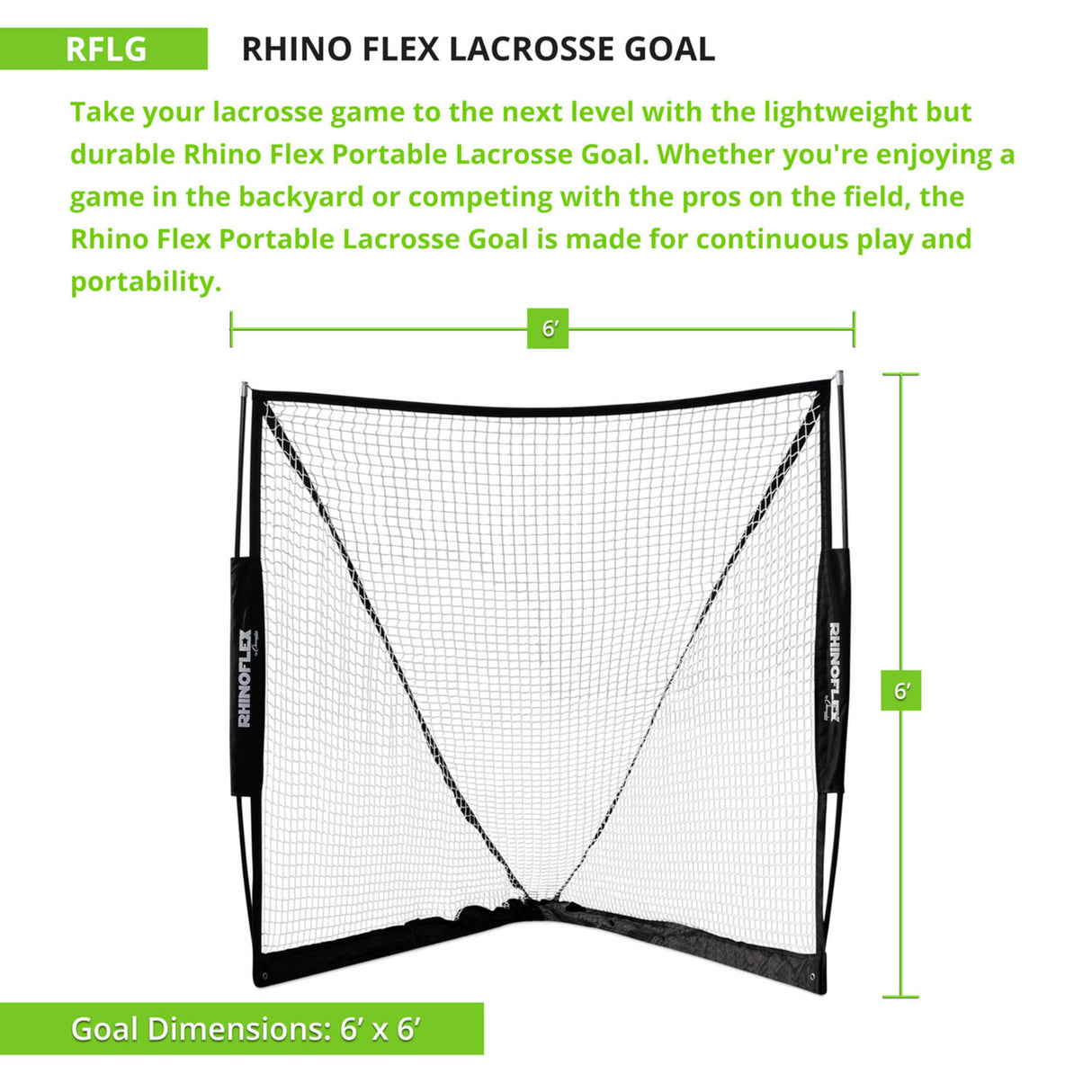 RHINO Flex RHINO FLEX LACROSSE GOAL