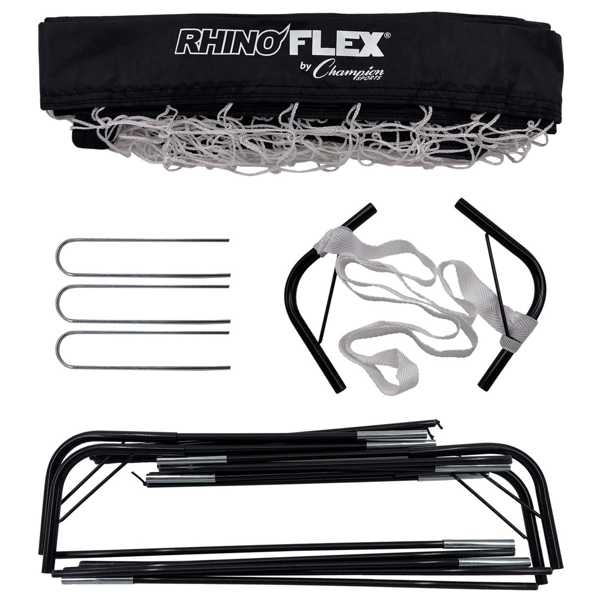 RHINO FLEX 4' X 3' GOAL BLACK