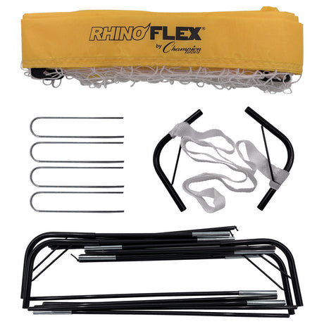 RHINO FLEX 4' X 3' GOAL BLACK