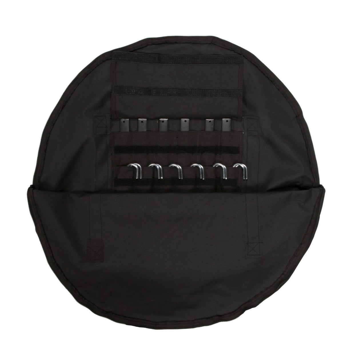 RHINO MEN'S LACROSSE CREASE BLACK