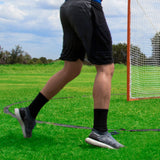 RHINO MEN'S LACROSSE CREASE BLACK