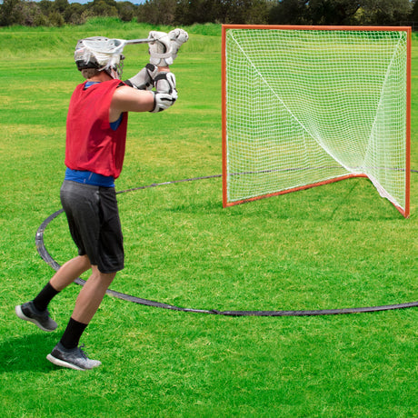 RHINO MEN'S LACROSSE CREASE BLACK