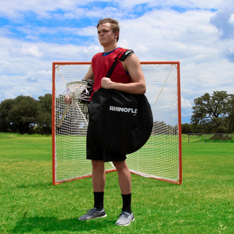 RHINO MEN'S LACROSSE CREASE BLACK