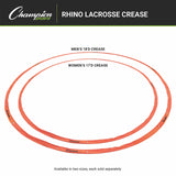 RHINO MEN'S LACROSSE CREASE BLACK