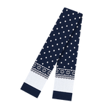 Cap America USA-Made Beanie RKF60 Snowflake Scarf