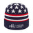 Cap America RKFLAG12 Flag Knit Cap with Cuff - True Navy/True Red/White