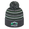 Cap America USA-Made Beanie RKL12 Striped Knit Cap with Cuff