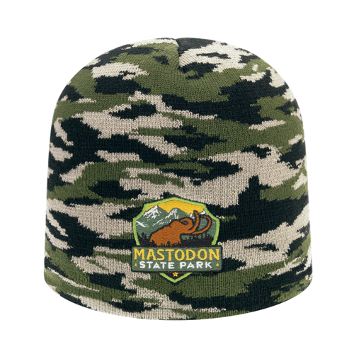 Cap America USA-Made Beanie RKTC9 Vintage Tiger Camouflage Knit Beanie
