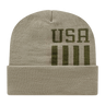 Cap America USA-Made Beanie RKUSA12 Patriotic Knit Cap with Cuff
