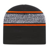 Cap America USA-Made Beanie RKV9 Variegated Striped Beanie