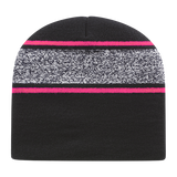Cap America USA-Made Beanie RKV9 Variegated Striped Beanie