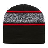 Cap America USA-Made Beanie RKV9 Variegated Striped Beanie