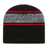 Cap America USA-Made Beanie RKV9 Variegated Striped Beanie