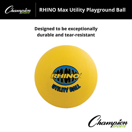 RHINO MAX UTILITY PLAYGROUND BALL 8.5" D