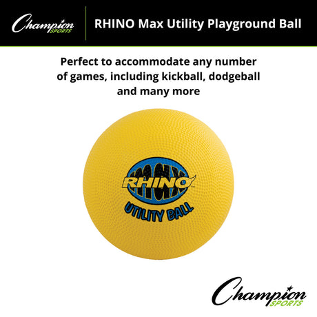 RHINO MAX UTILITY PLAYGROUND BALL 8.5" D