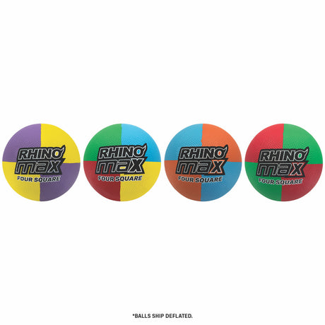 RHINO MAX 4-SQUARE PLAYGROUND BALL SET