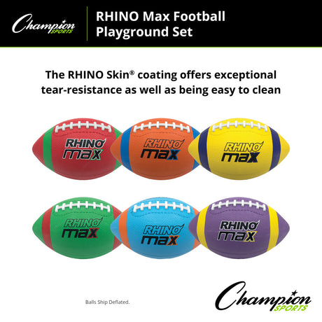RHINO MAX FOOTBALL PLAYGROUND SET