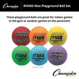 RHINO MAX PLAYGROUND BALL SET