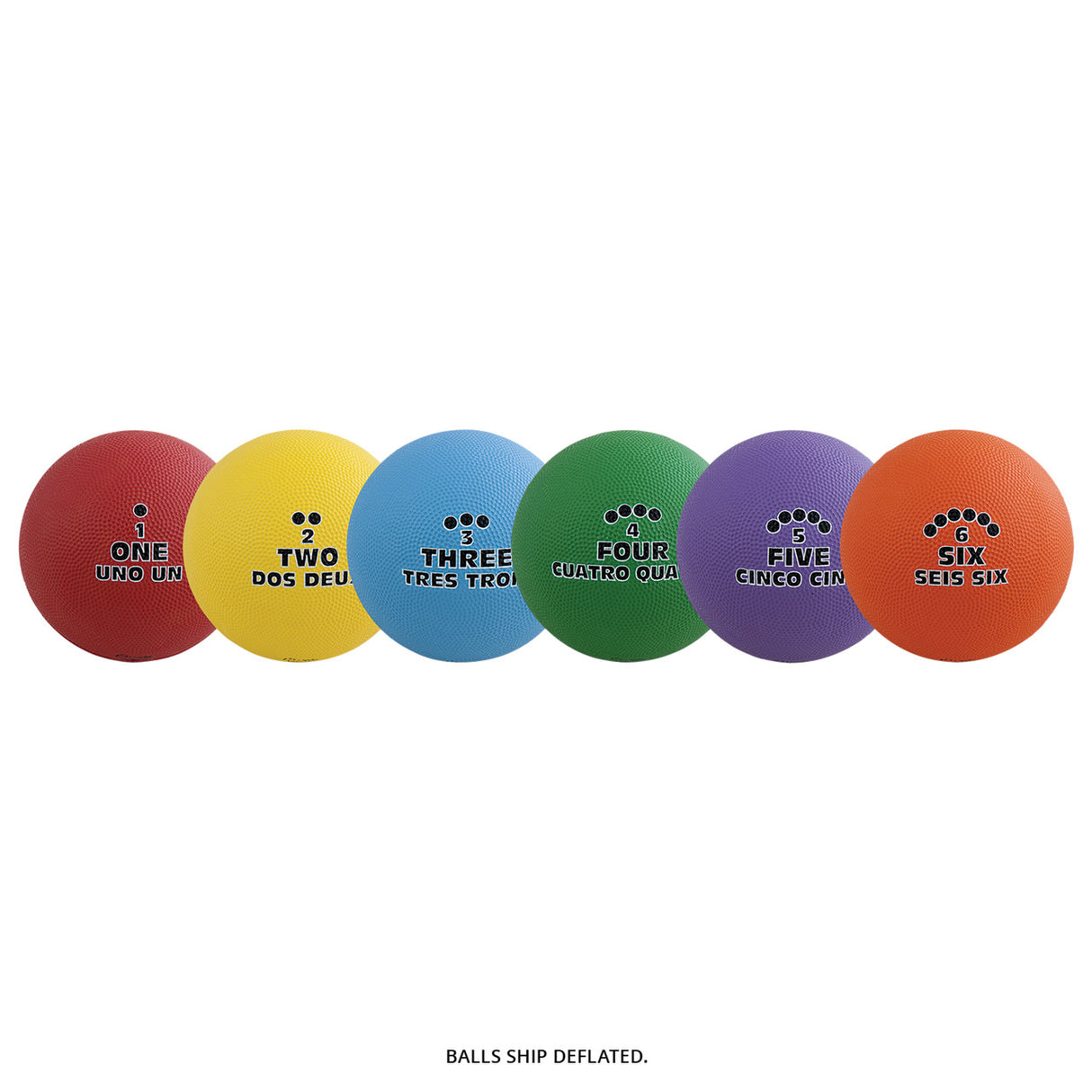 RHINO MAX NUMBERED PLAYGROUND BALL SET