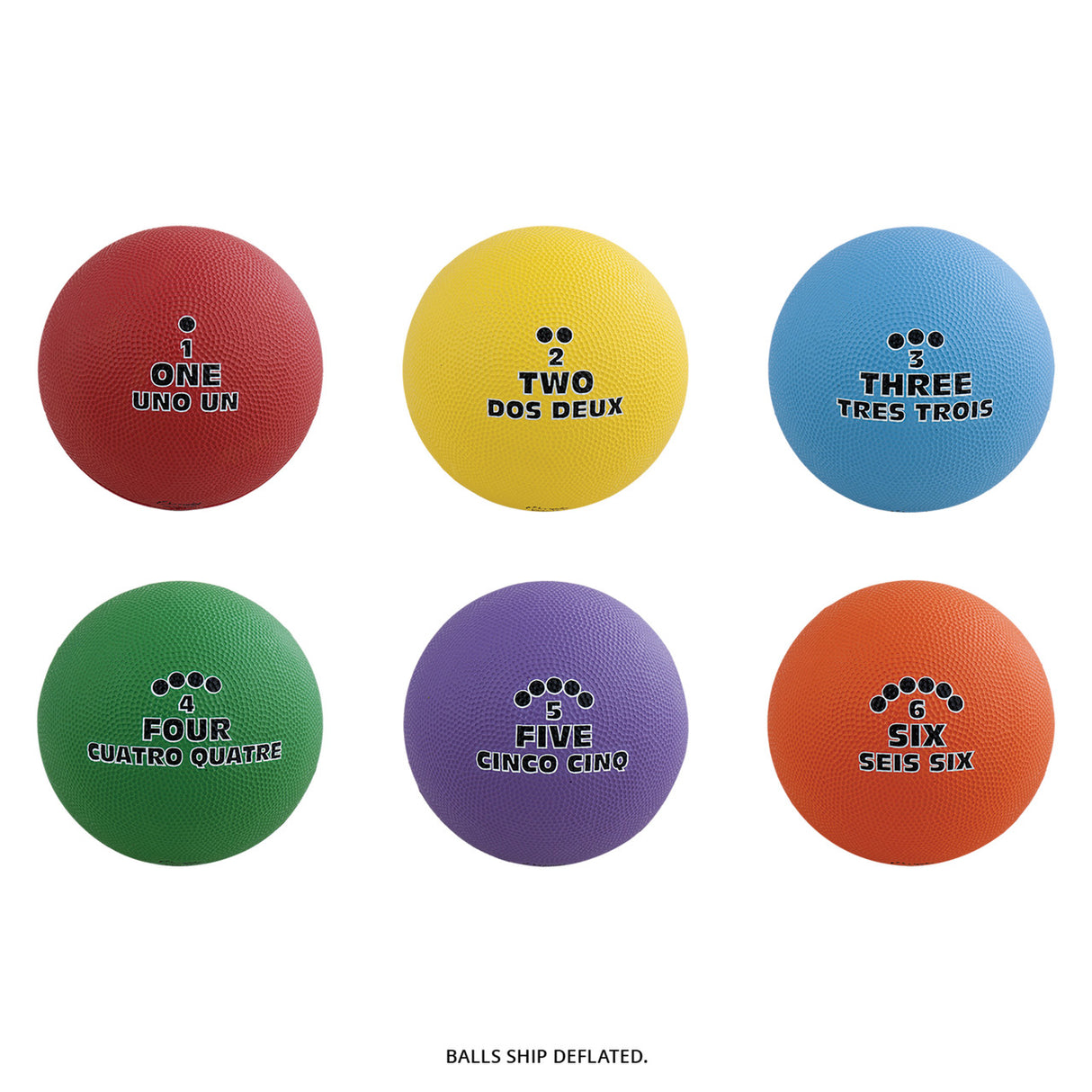 RHINO MAX NUMBERED PLAYGROUND BALL SET