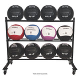 PROMAX 3-LEVEL MEDICINE BALL RACK