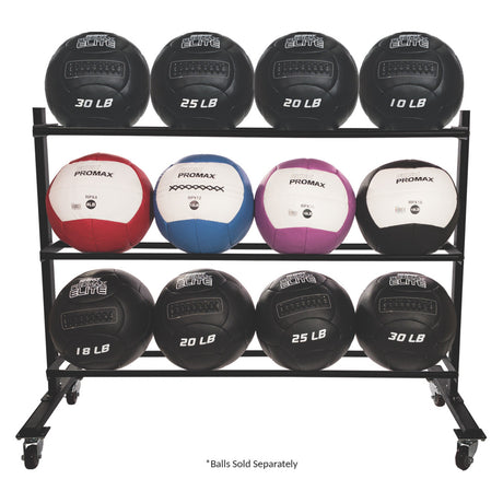 PROMAX 3-LEVEL MEDICINE BALL RACK